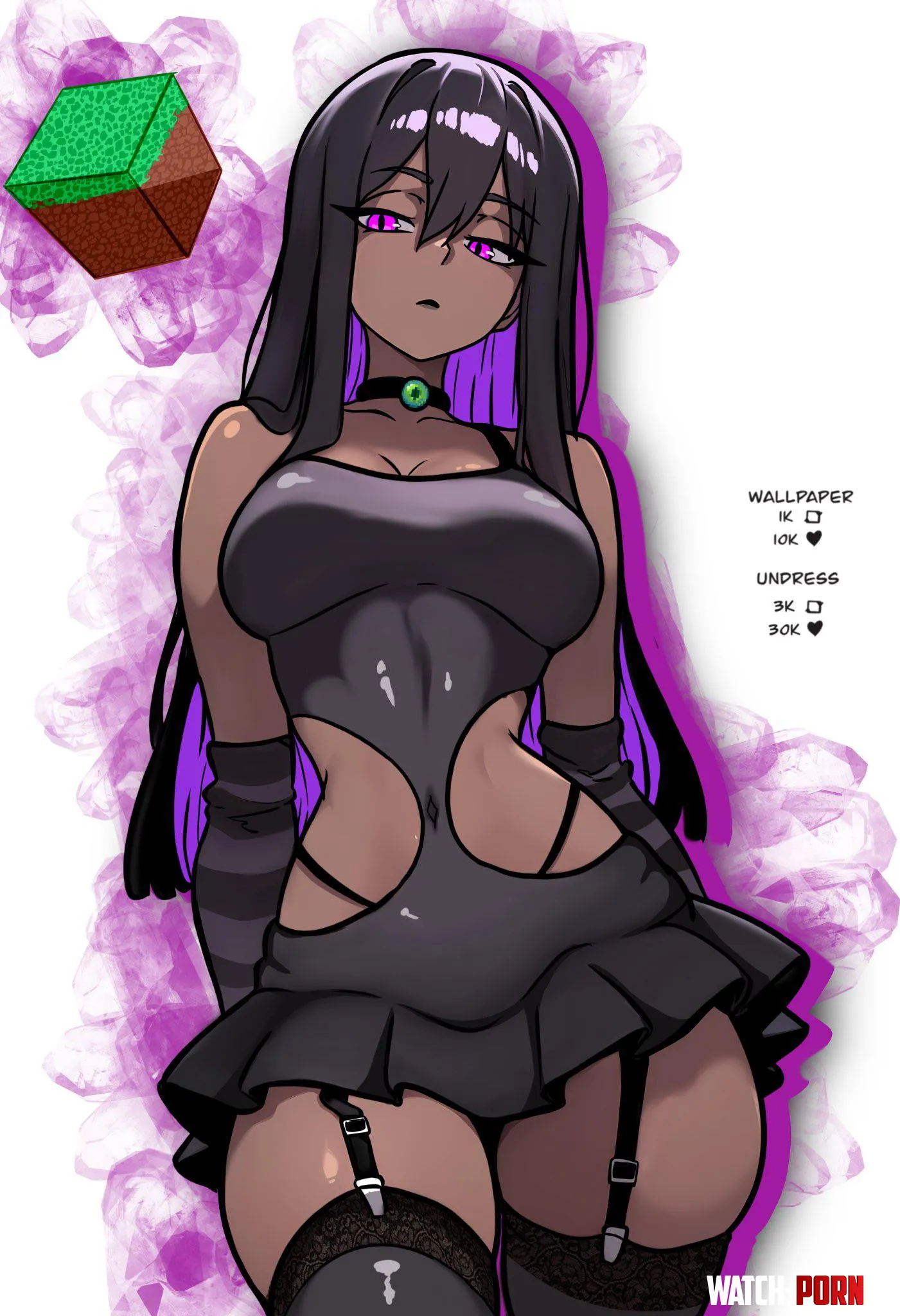 Endergirl [Minecraft] by A_MASSIVE_PERVERT