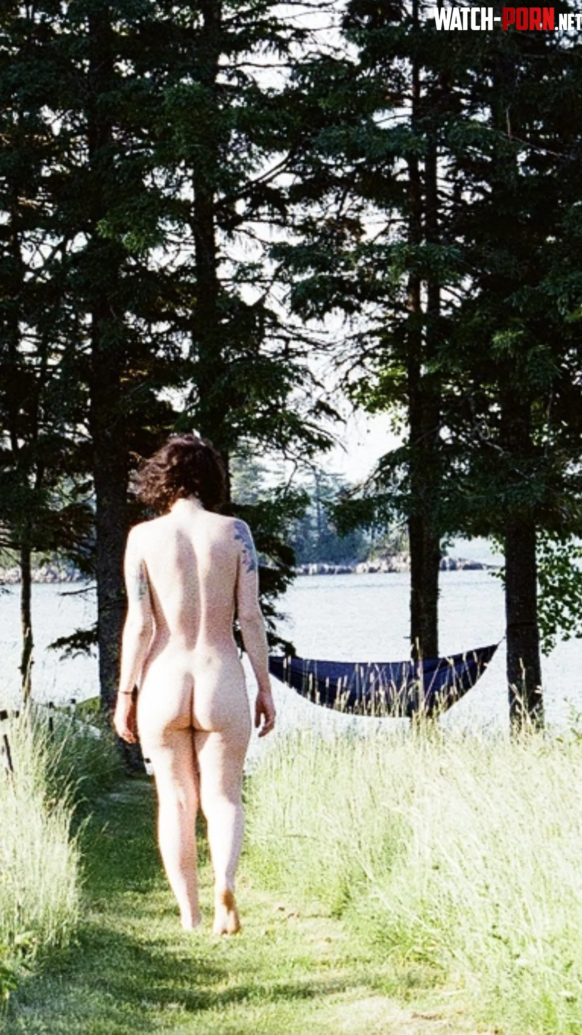 moseying on over to the lake for a quick dip! by nudelovecouple