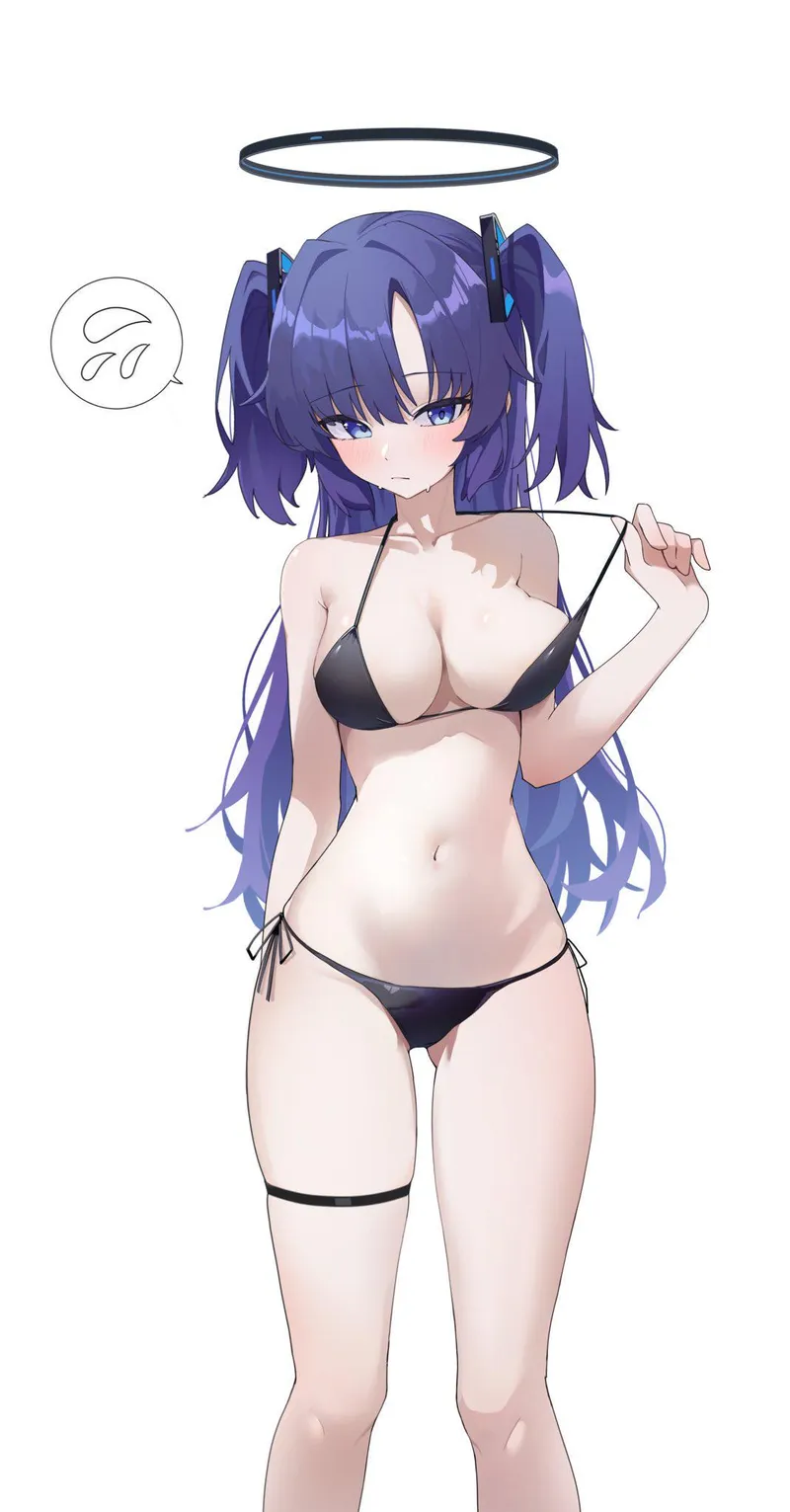Thumbnail xwrecker's Yuuka from Blue Archive: Stunning Anime Midriff