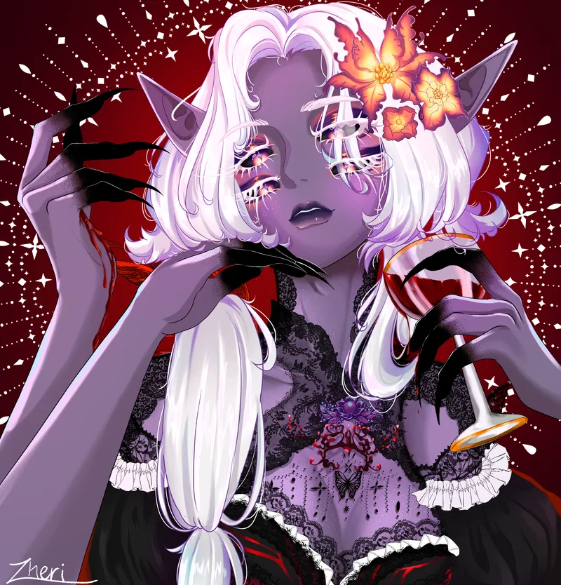 Thumbnail Arachnid Art by ZheriChan | Explore the MonsterGirl World