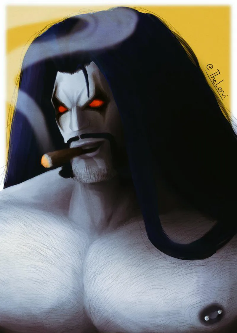 Thumbnail Lobo Portrait Art by TheLervi | Baramanga Category