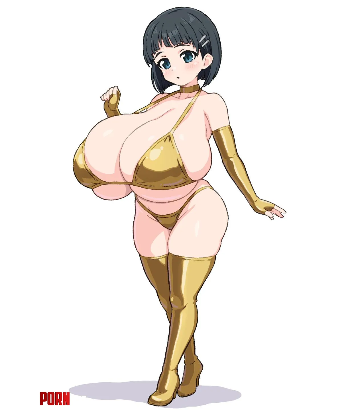 Golden Sugu chan by destinyherowolf
