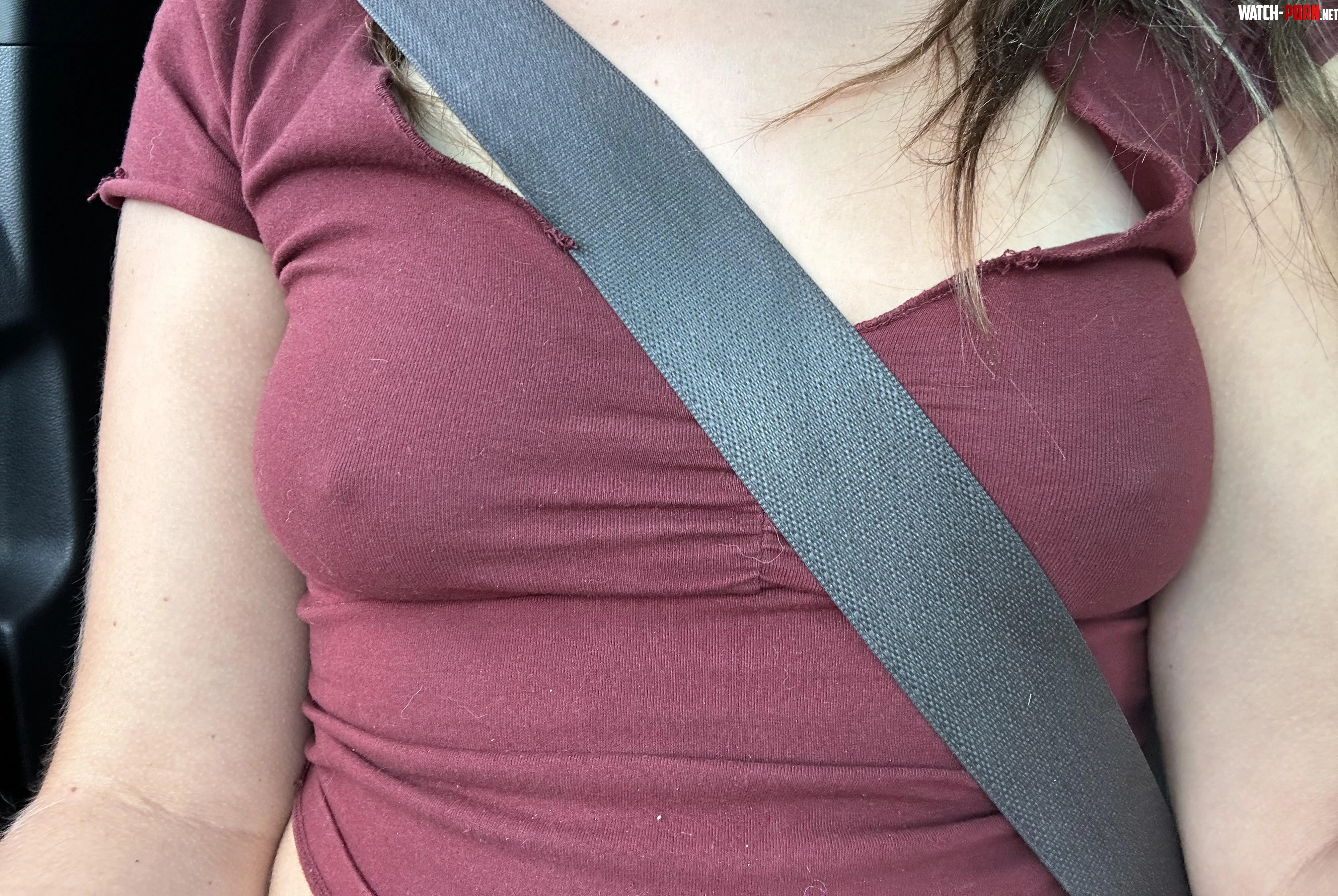 braless drive by tessylouise