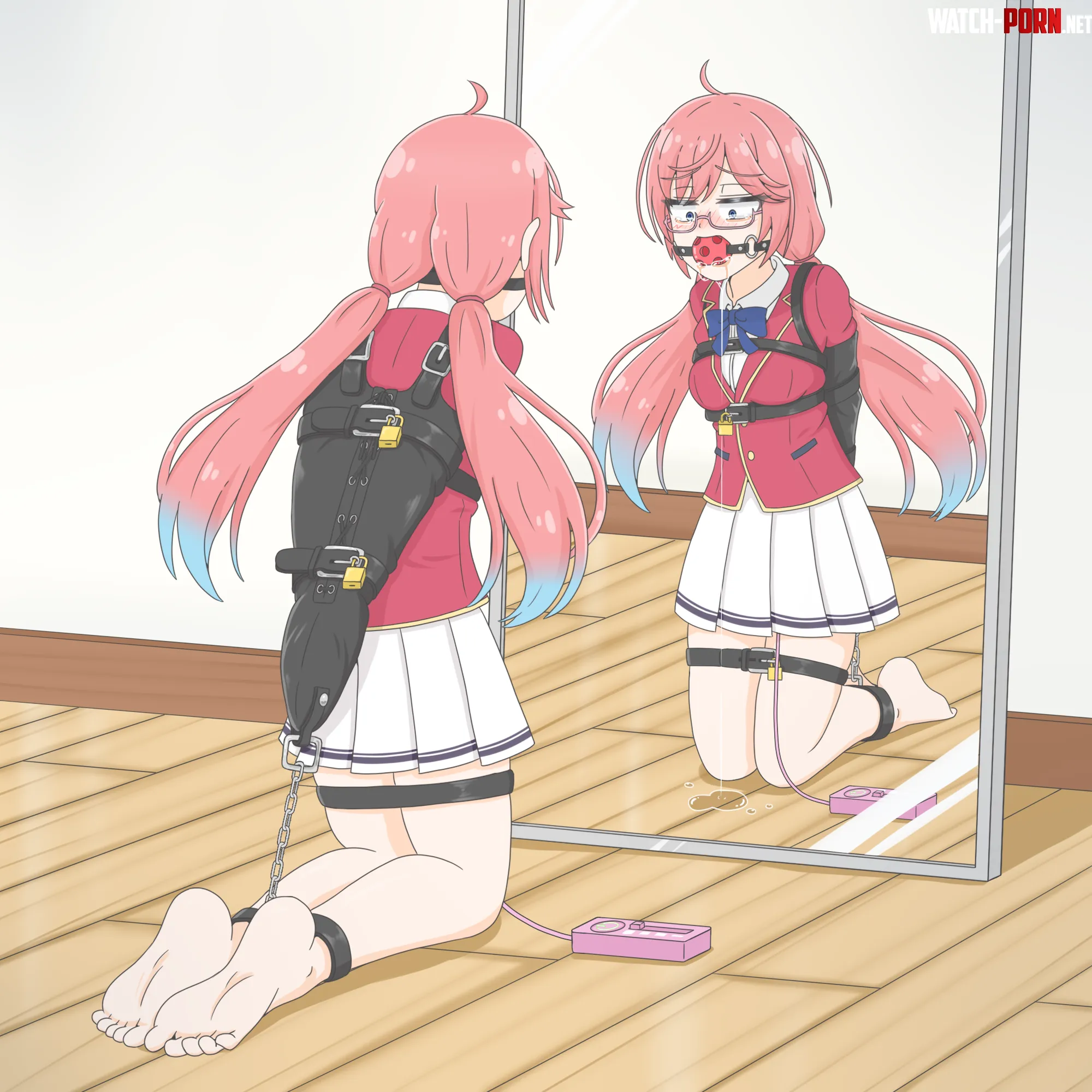 Never practice selfbondage without a failsafe escape, like this girl by ParhelionSunset