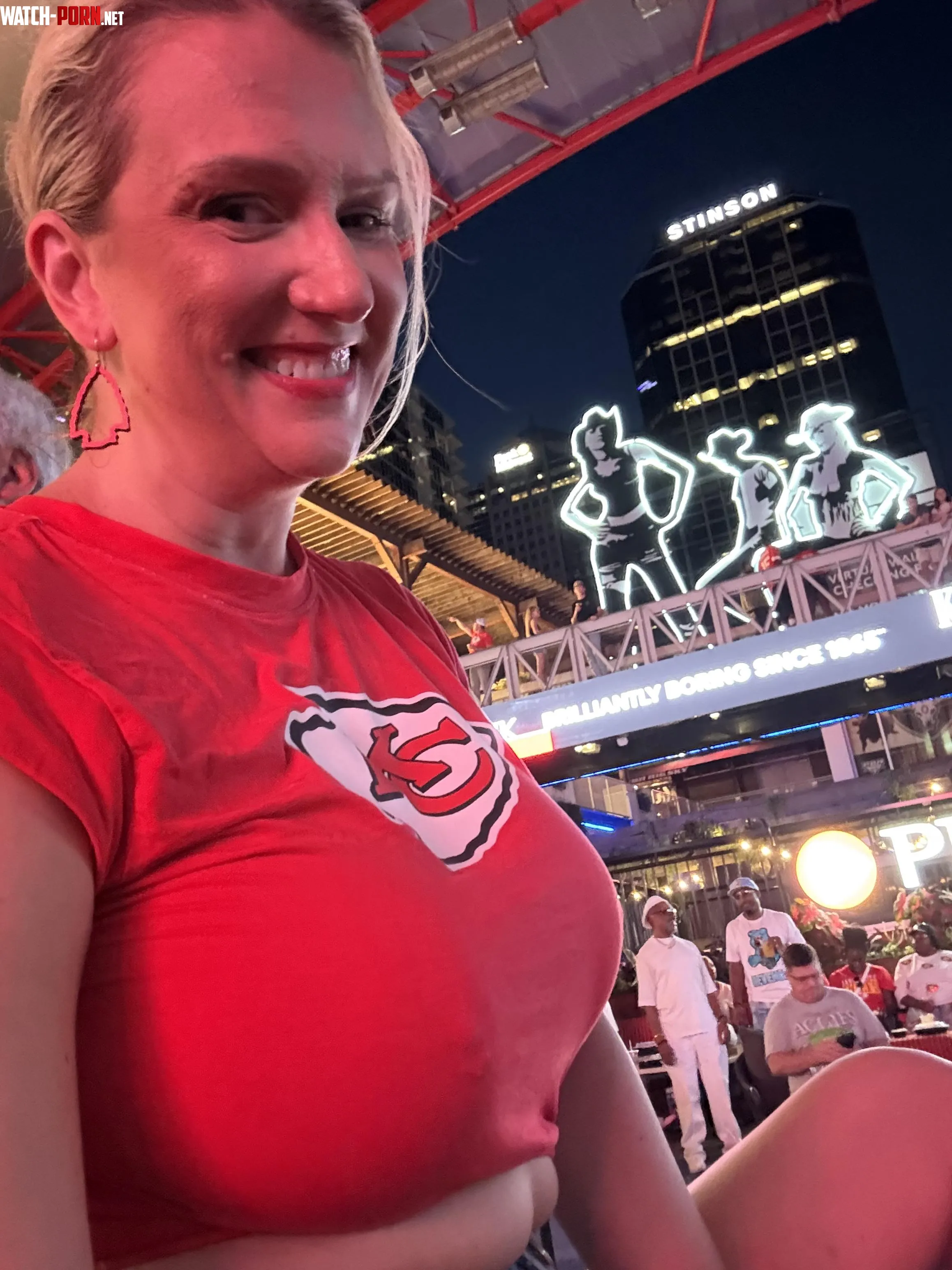 Everyone could see my areola  and my pierced nipples through this shirt by Mrs_Englewood