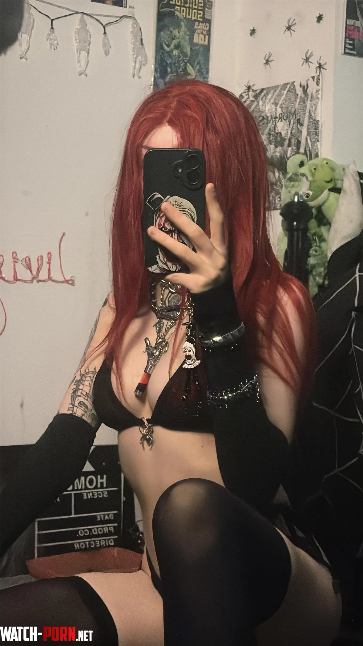 Your next door goth gf by LivingDeadGothh