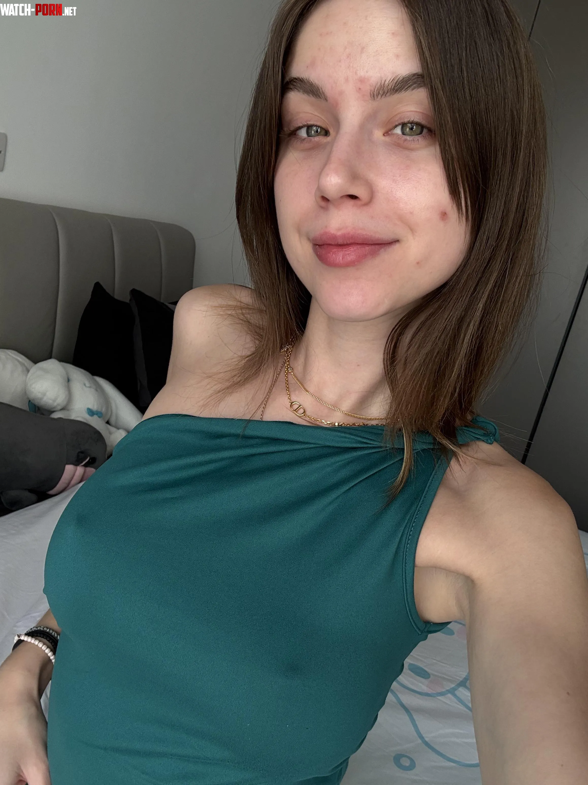 Enjoying a bra-free day by Justacutienere