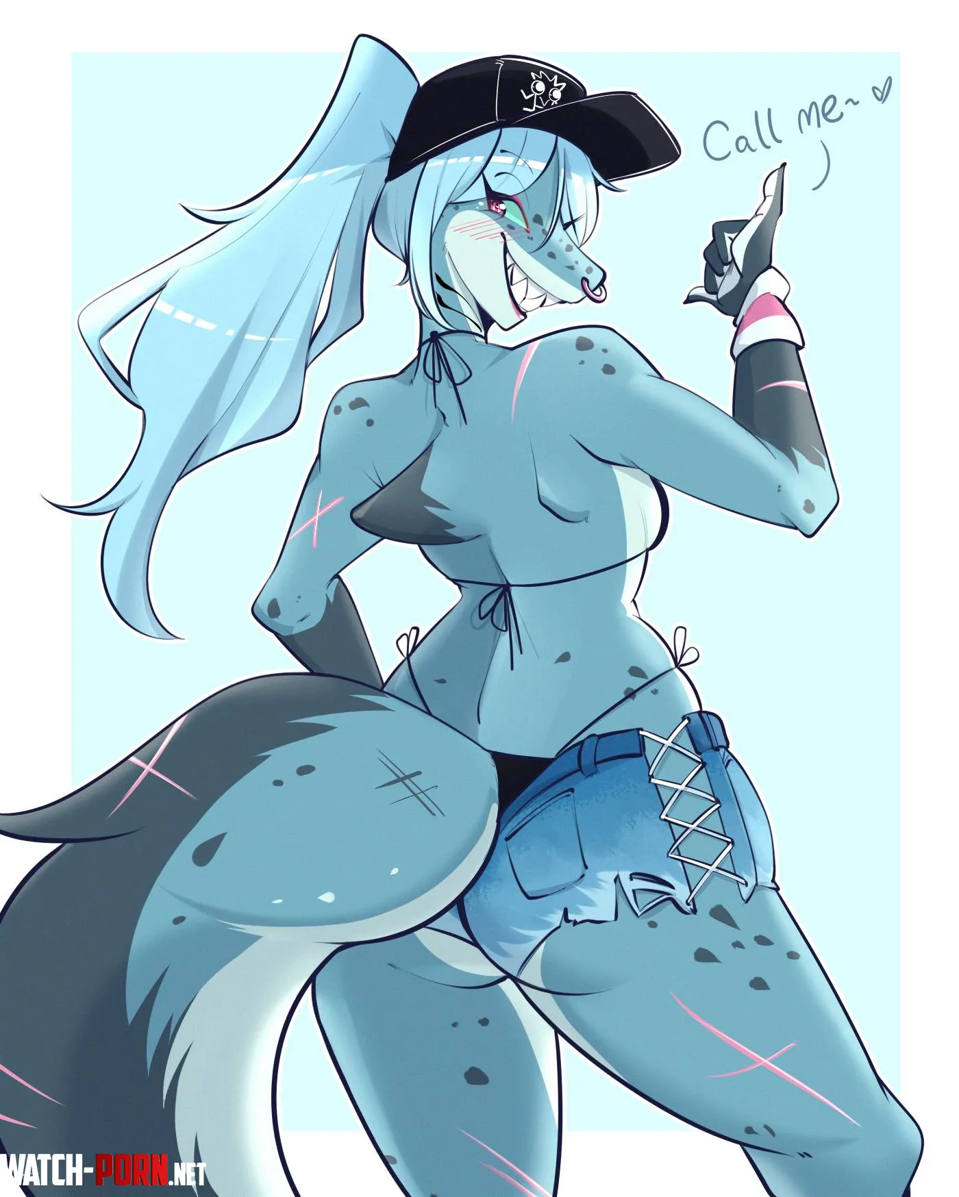 HernyEd's Shark Girl [F] (Zevulpes) by zckebdq