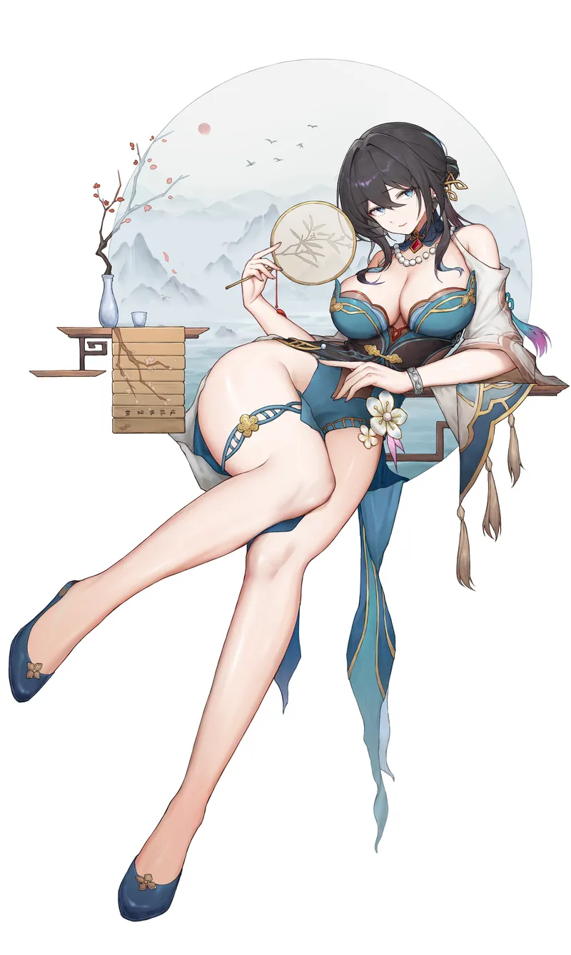 Thumbnail Ruan Mei Portrayal by elegantloveglimmer in thighdeology