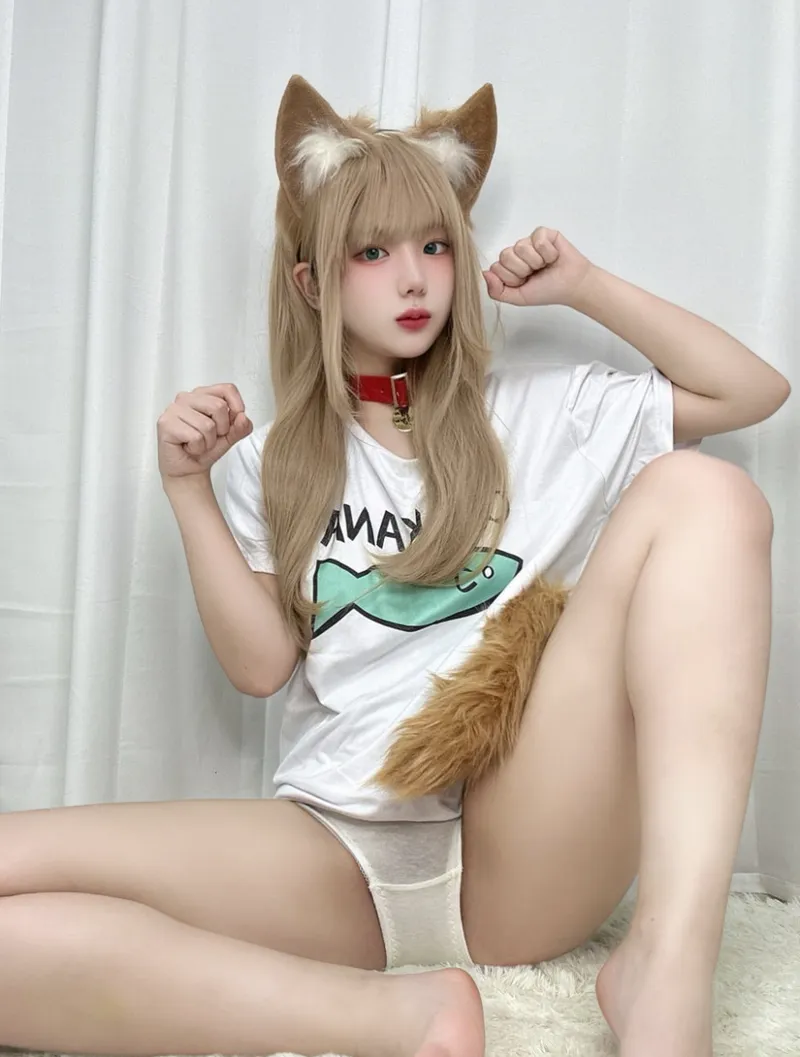Thumbnail Kinako - A Kawaii Cat Girl Cosplay by Yunaskye