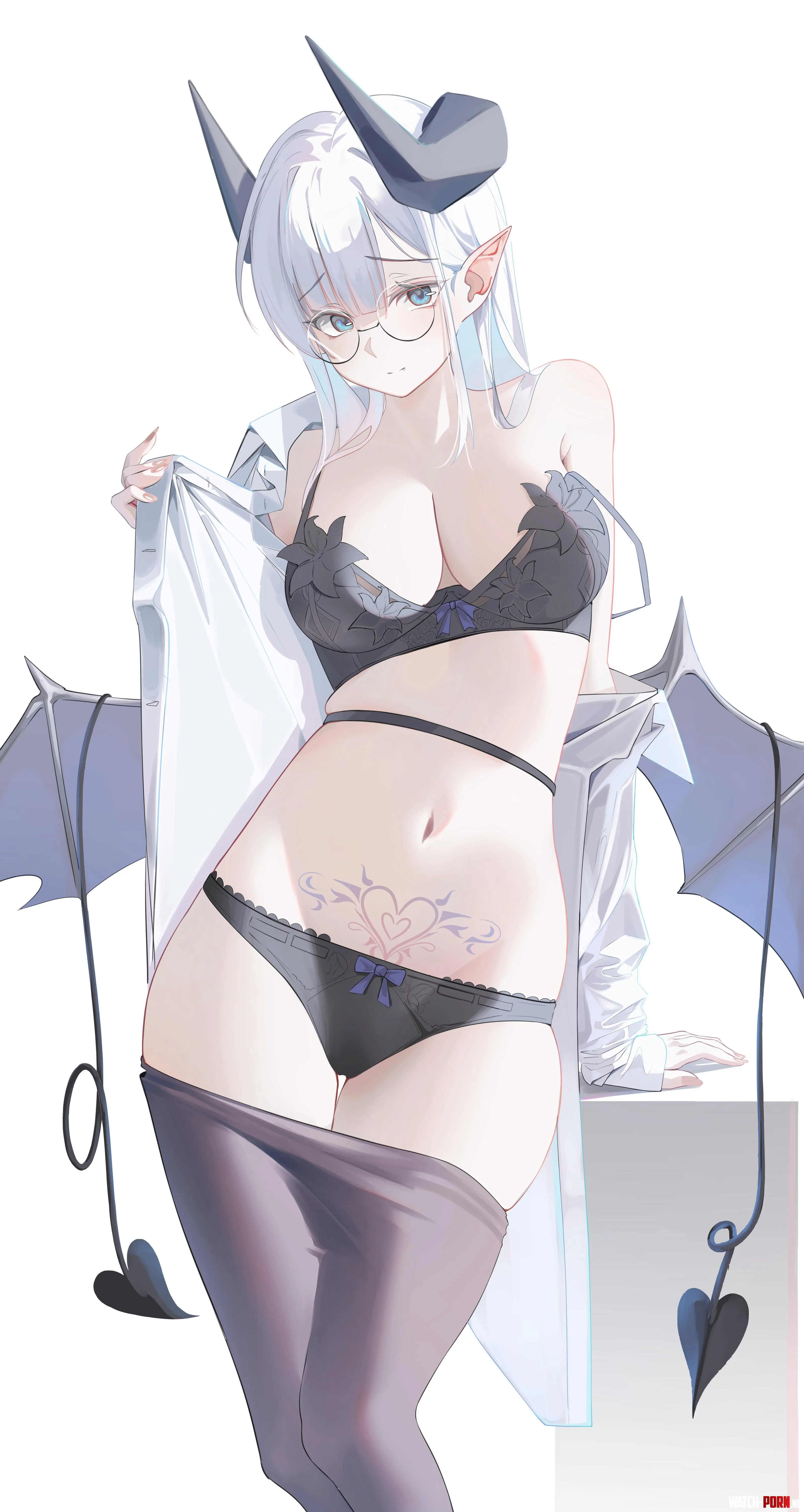 Succubus showing her body [Artist's OC] by marxsander2016