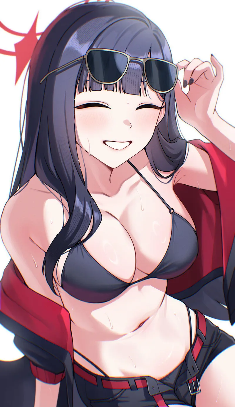 Thumbnail Jakyuarene's Artistic Rendition of Ichika from Blue Archive | swimsuithentai
