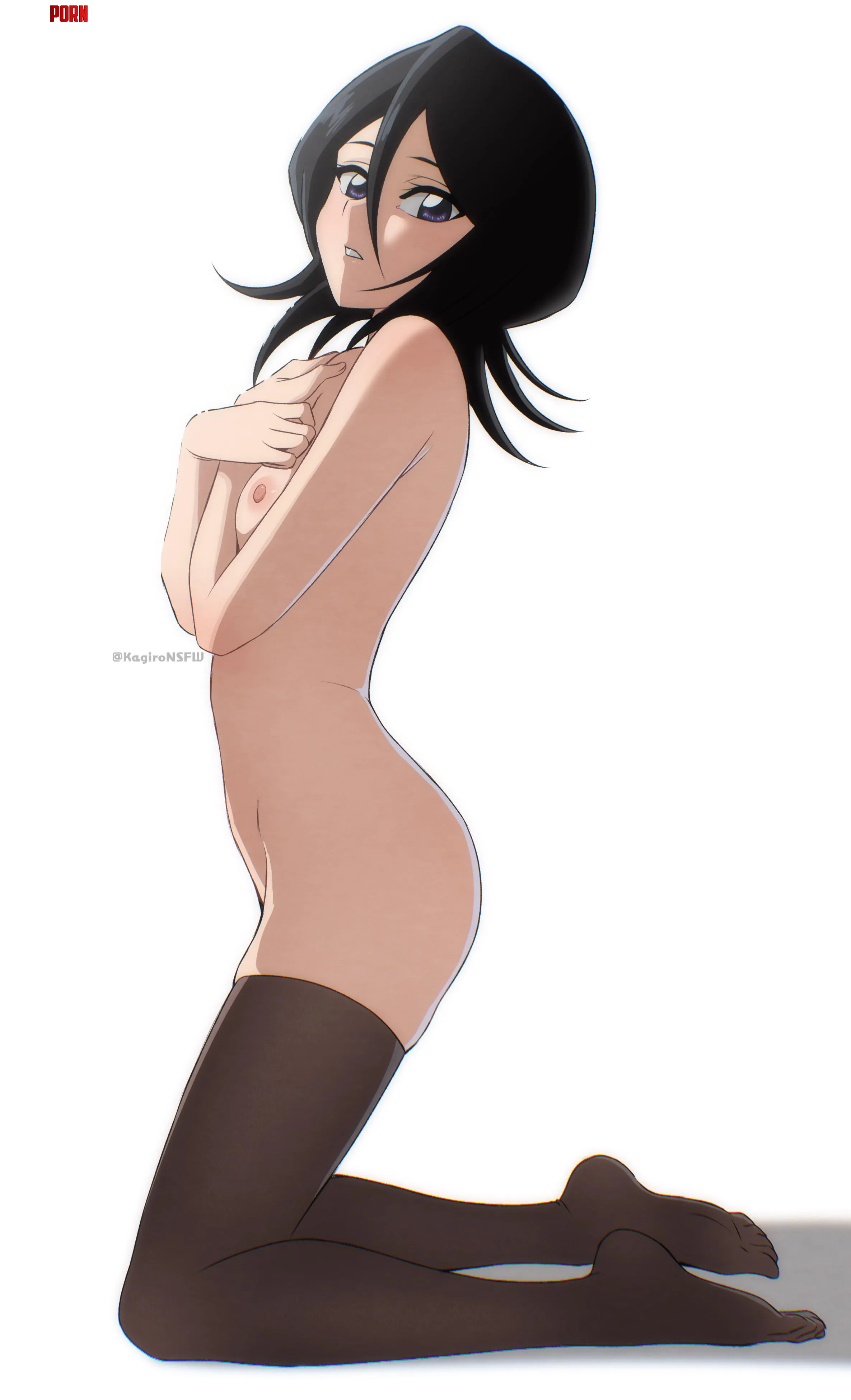 Nude Rukia by xKillua666