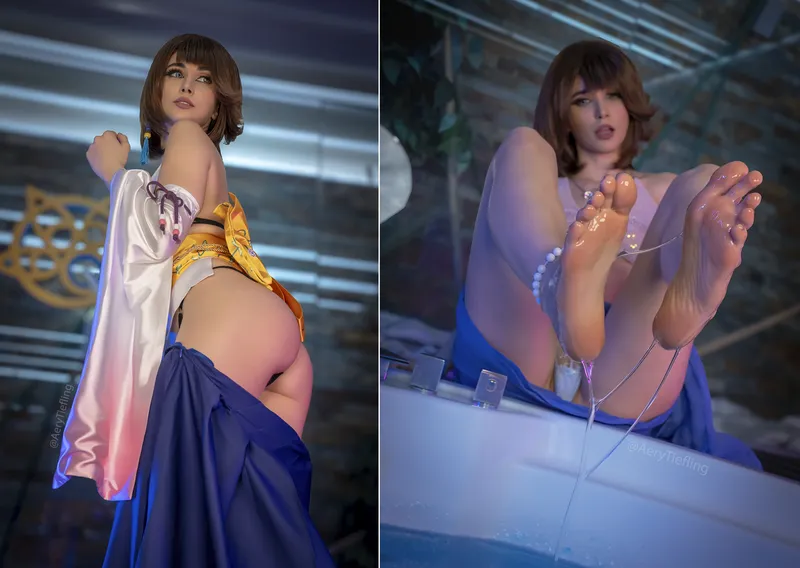 Thumbnail Yuna (Aery Tiefling) from Final Fantasy X by AeryKorvair