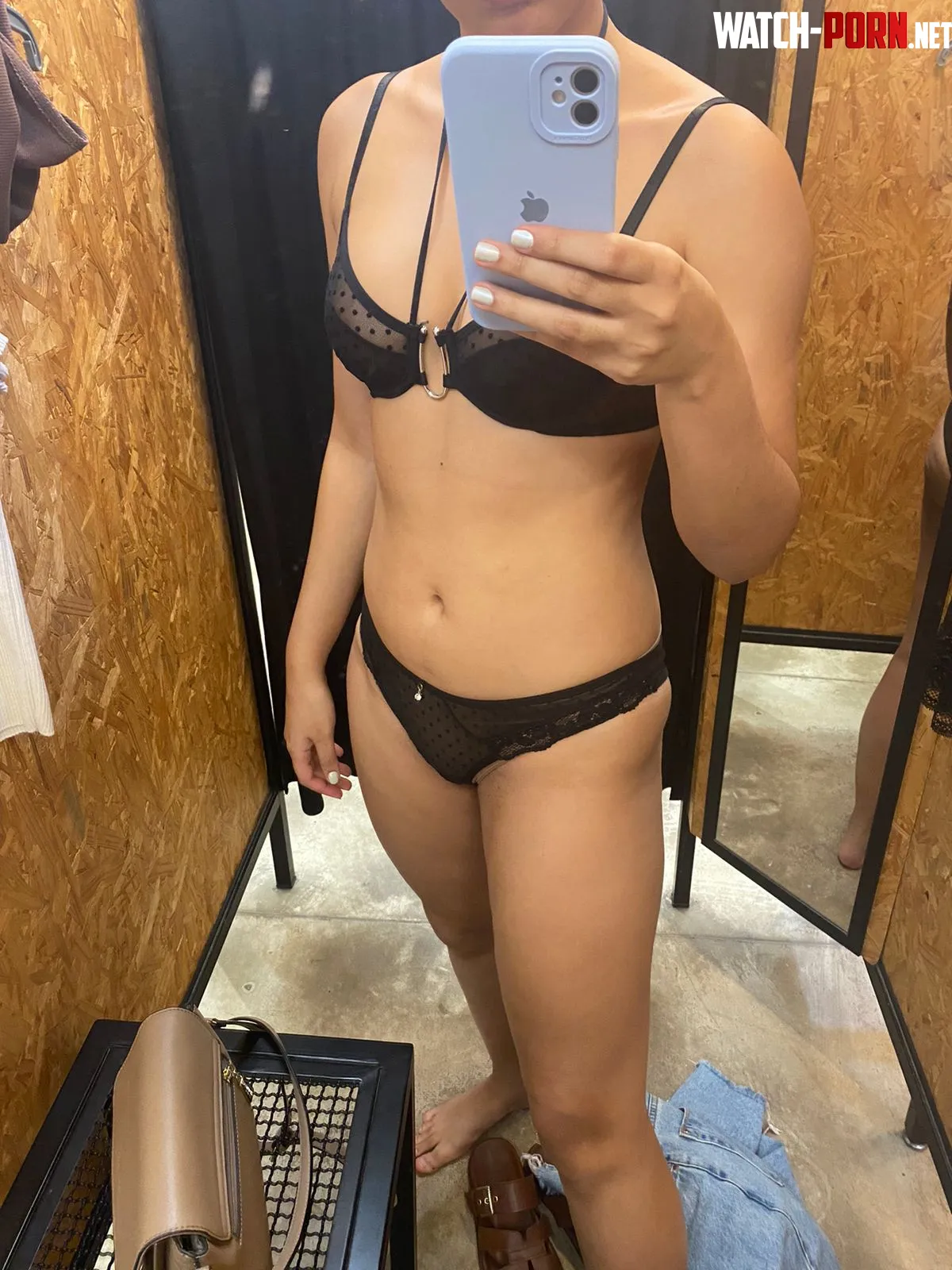 day to show off in the store's fitting room by lizzamane