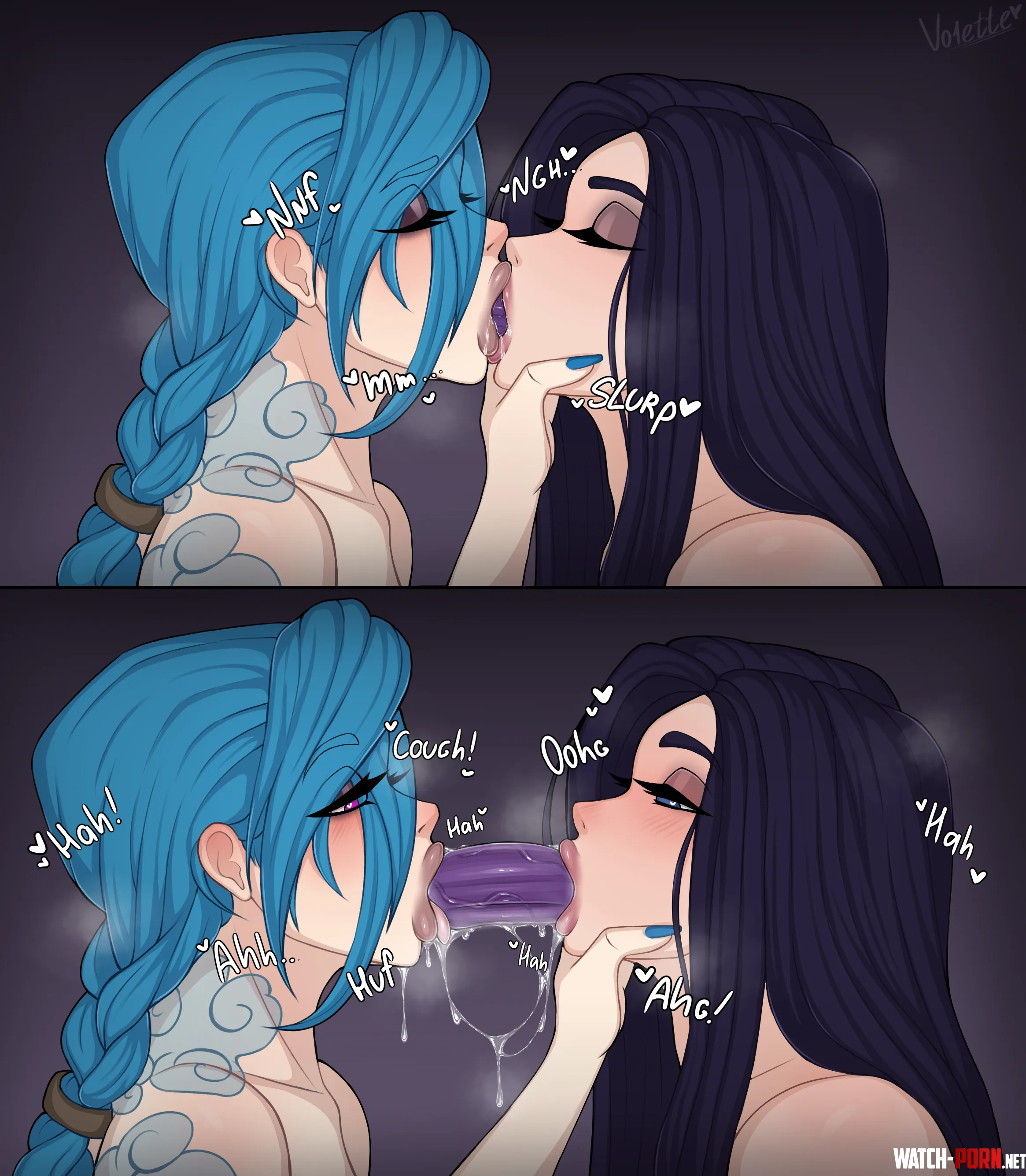 ADCs shared a dildo (vo1ette) [League of Legends] by HentaiDepartment