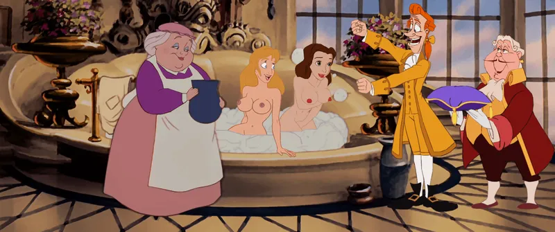 Thumbnail Belle and Plumette Bathing - Confident-Path-354 | disneyporn