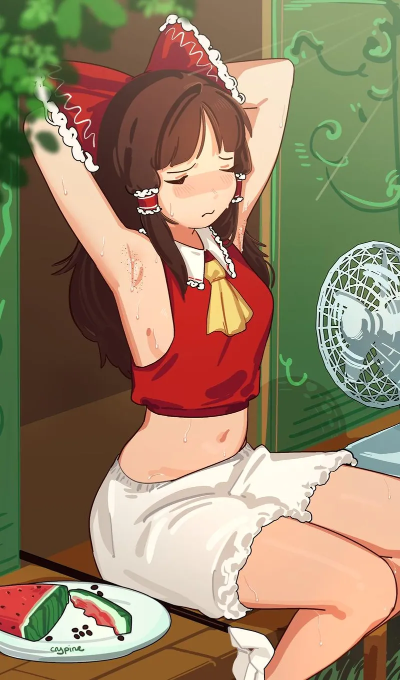 Thumbnail Sweaty Stubble Sensation: Unveiling Reimu's Pits with CastoriceBestGirlHSR