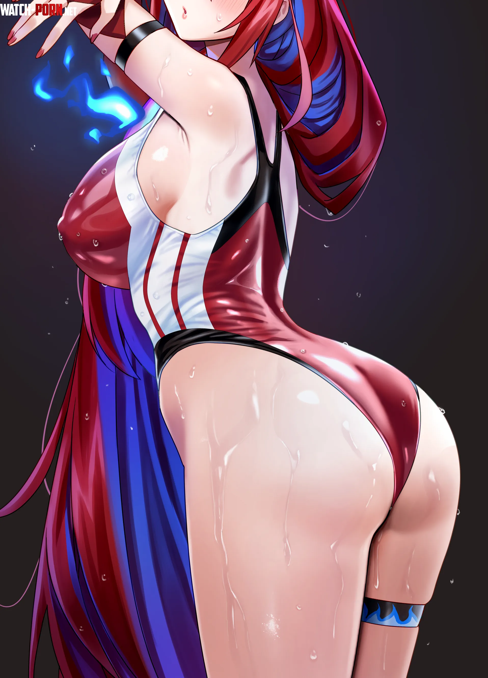 Swimsuit Elizabeth (zabudog777) [Hololive] by llamanatee