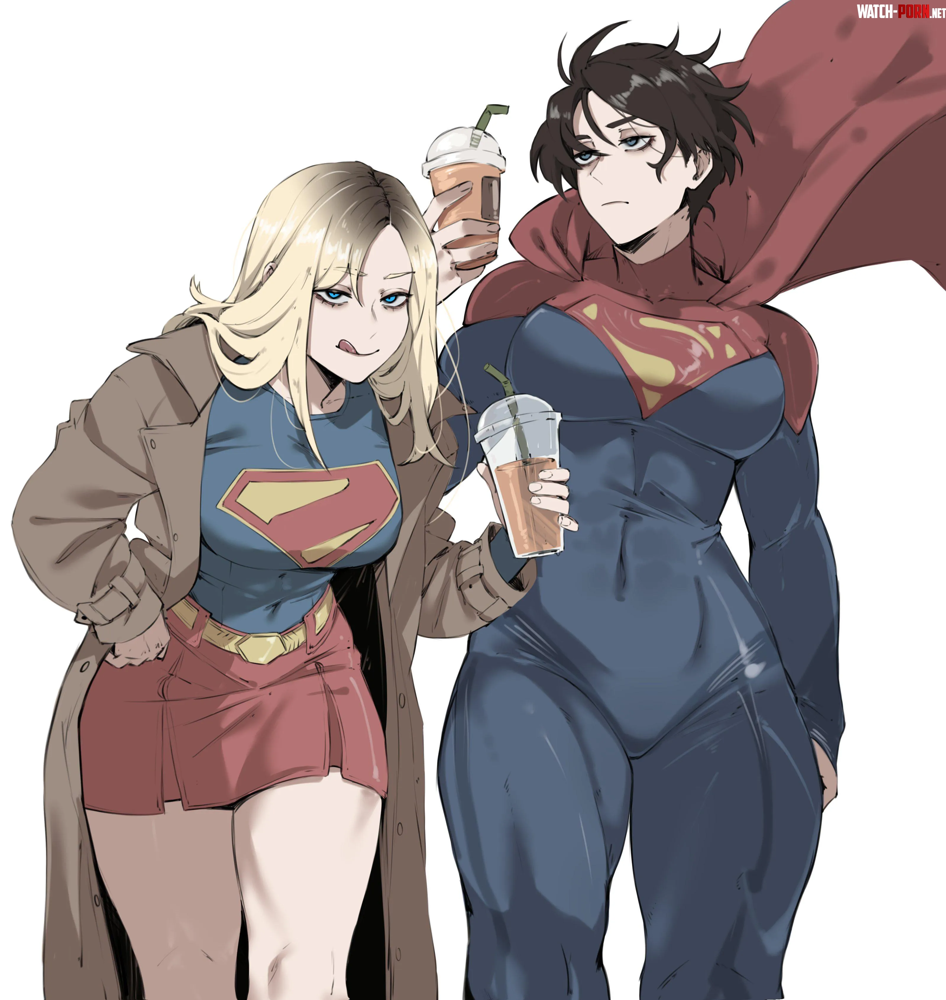 Supergirls (masoq) [Superman/The Flash] by llamanatee