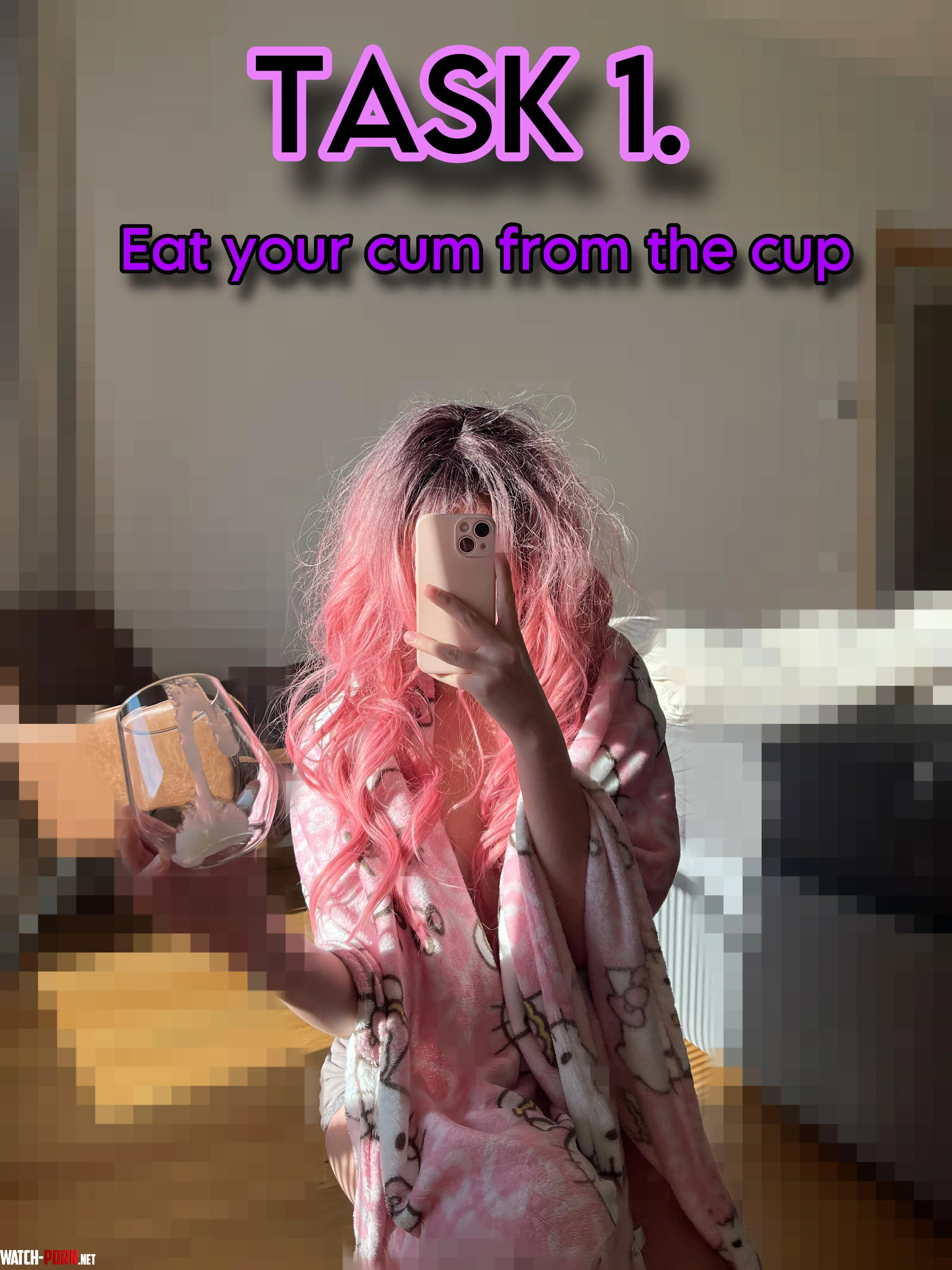 Aren't you my little cum eater? Now prove it and leave no drop, slut by princessdollmiexo