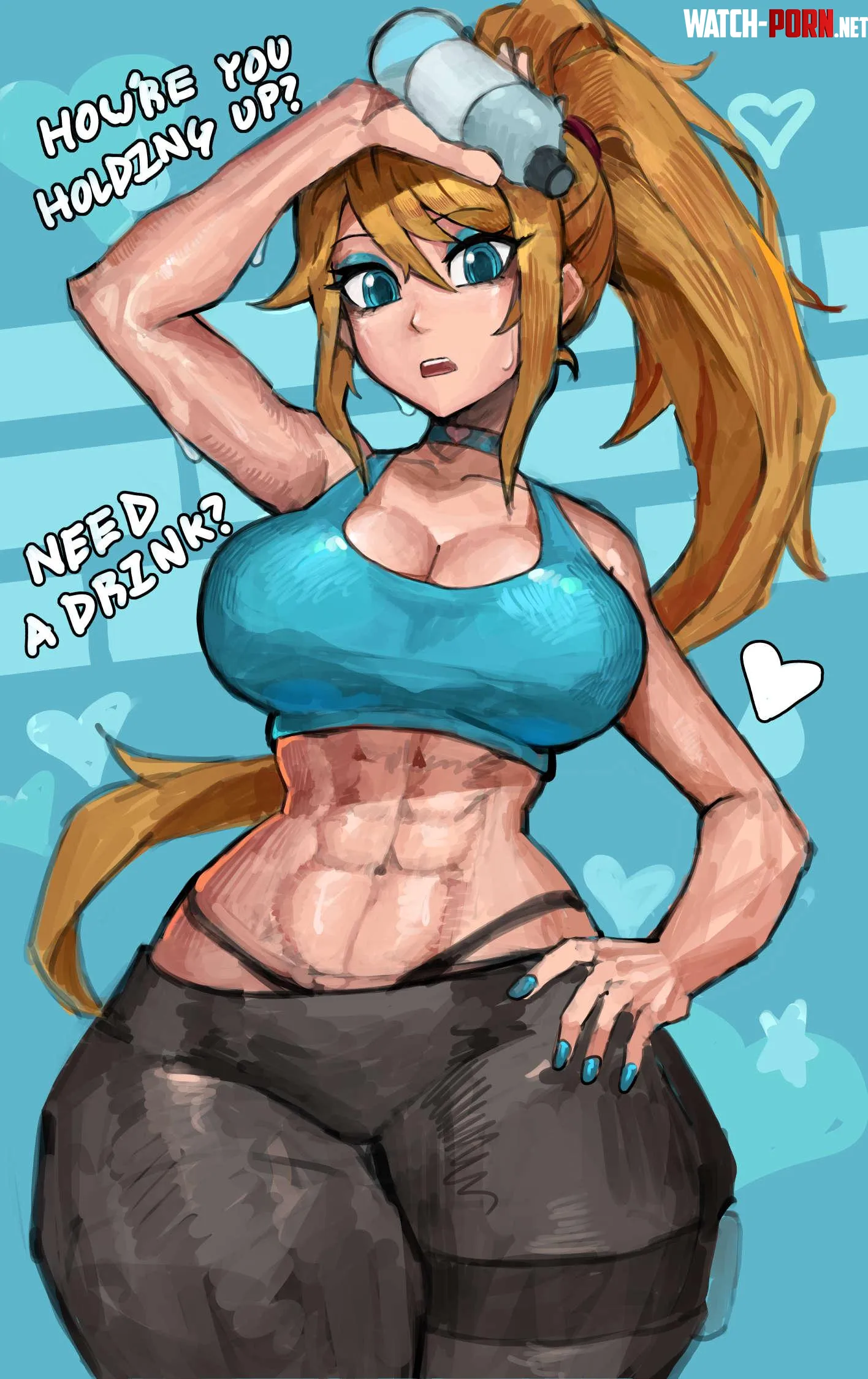 Workout Trainer Samus (@Saiykik) [Metroid] by NautyNautilus