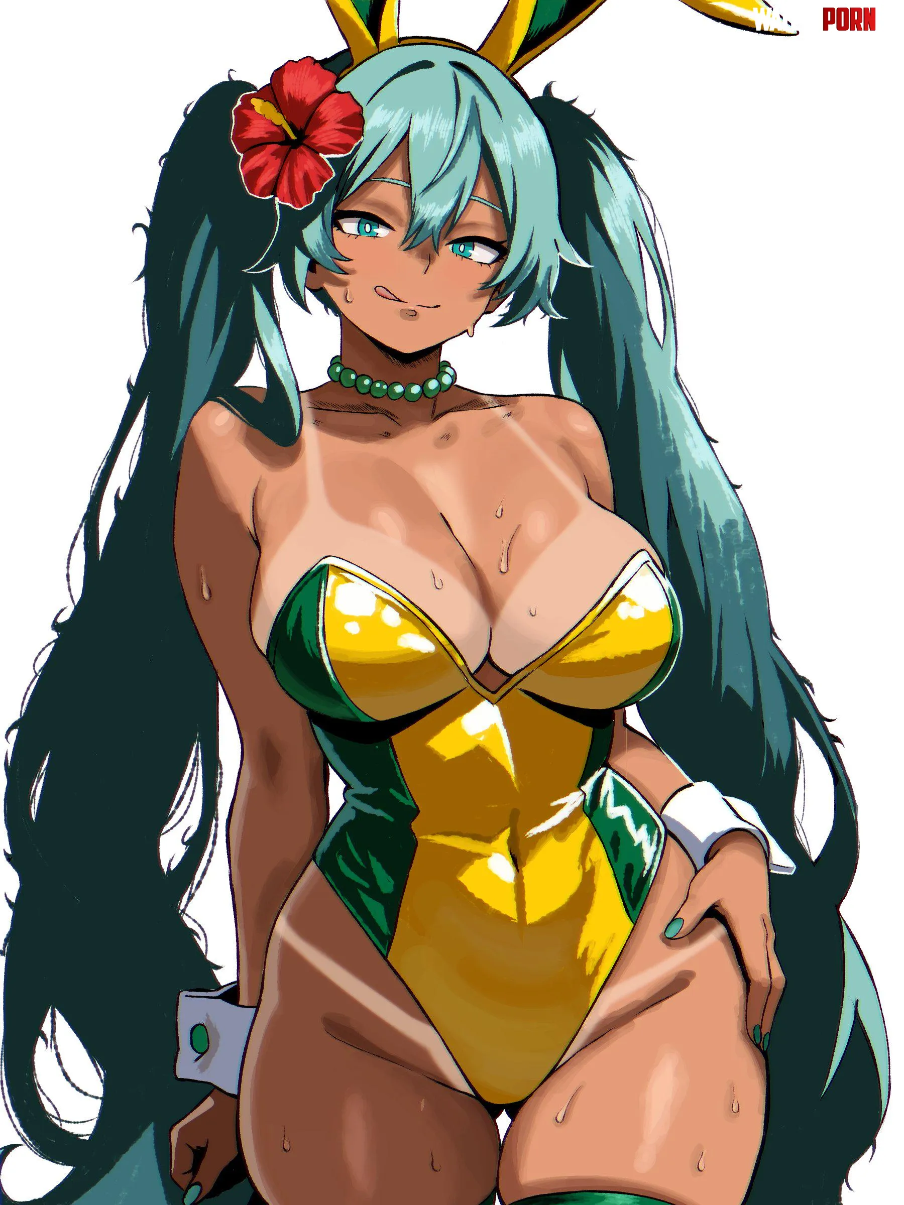 Bunny Brazilian Miku [Vocaloid] by A_MASSIVE_PERVERT
