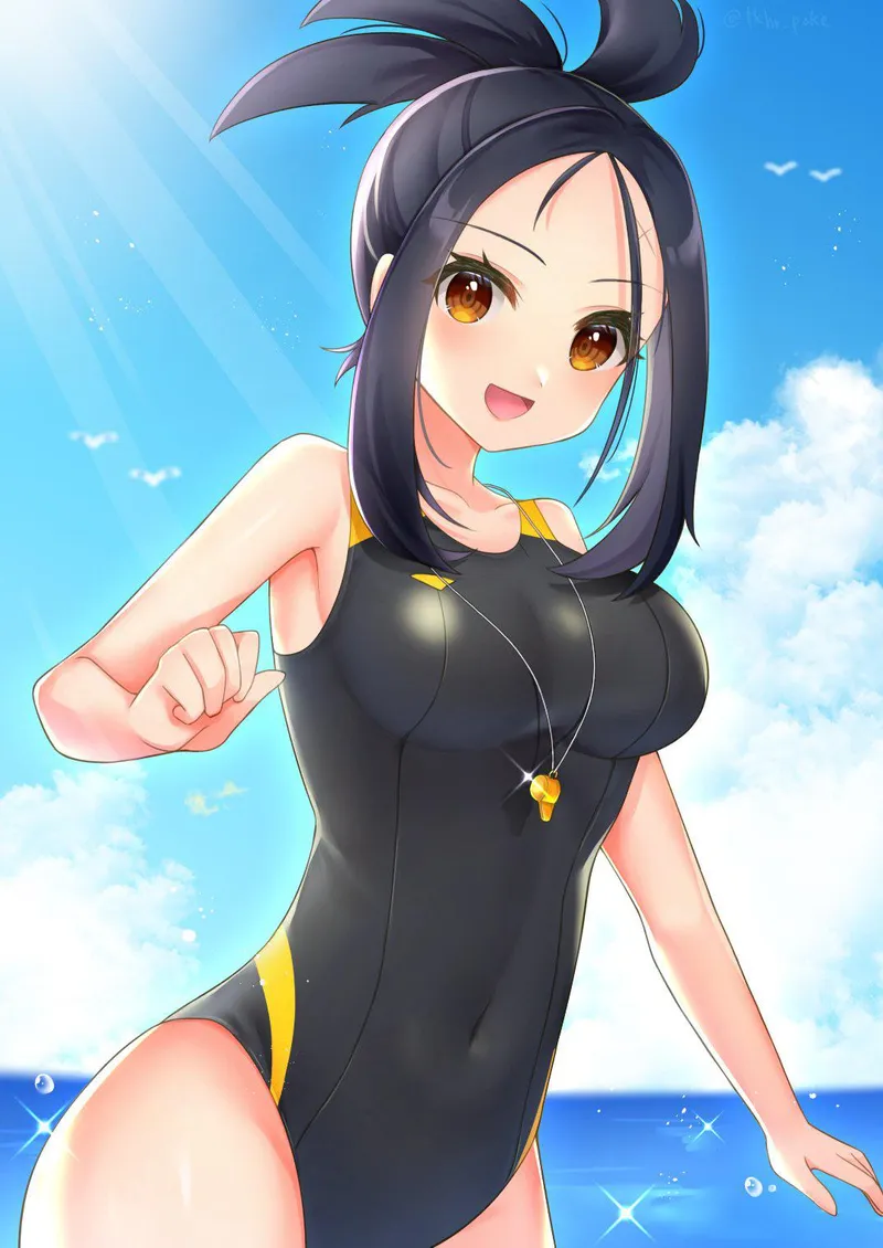 Thumbnail Swimming Teacher Dendra [Pokemon] by A_MASSIVE_PERVERT in animebodysuits
