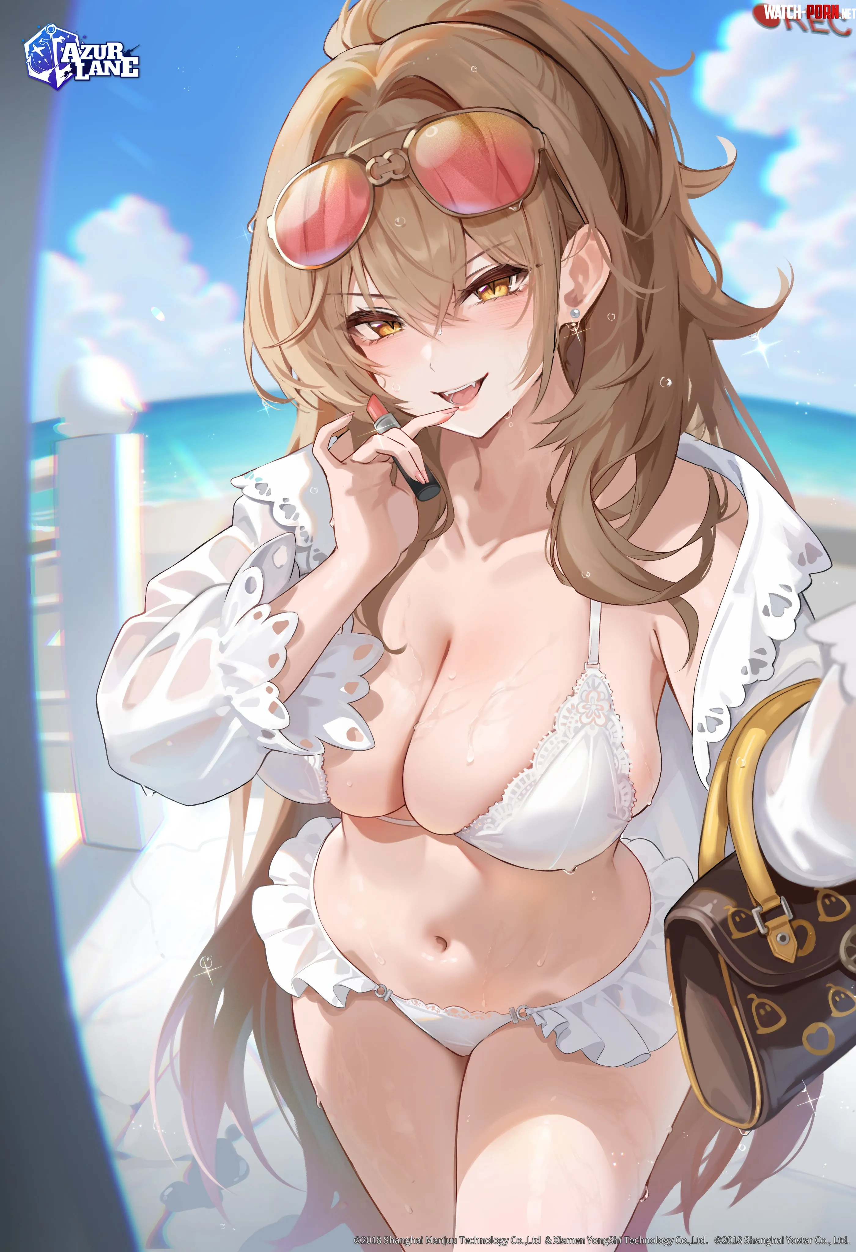 Mommy Lion taking a day off at the beach by Terran117