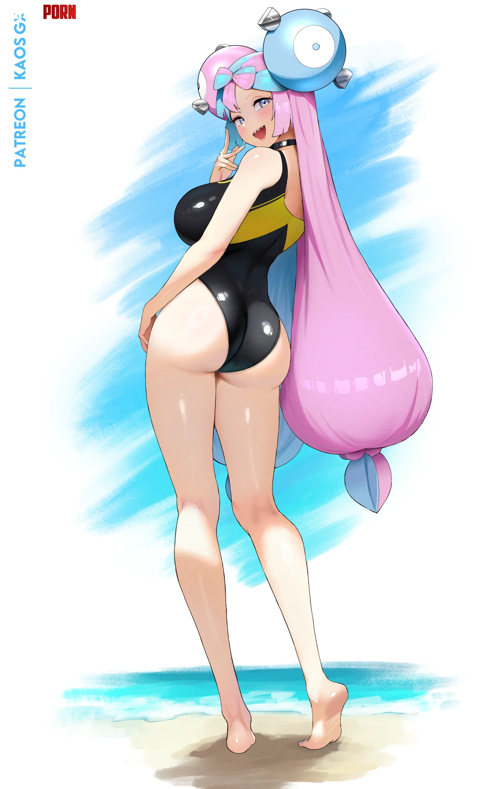 Swimsuit Iono [Pokemon] by A_MASSIVE_PERVERT