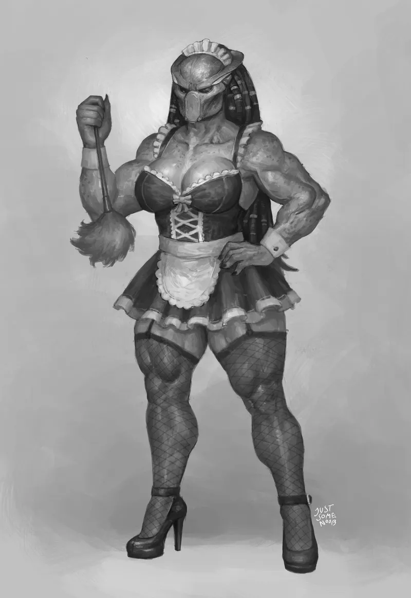 Thumbnail Yautja Maid Artwork Revealed by Real_JSN