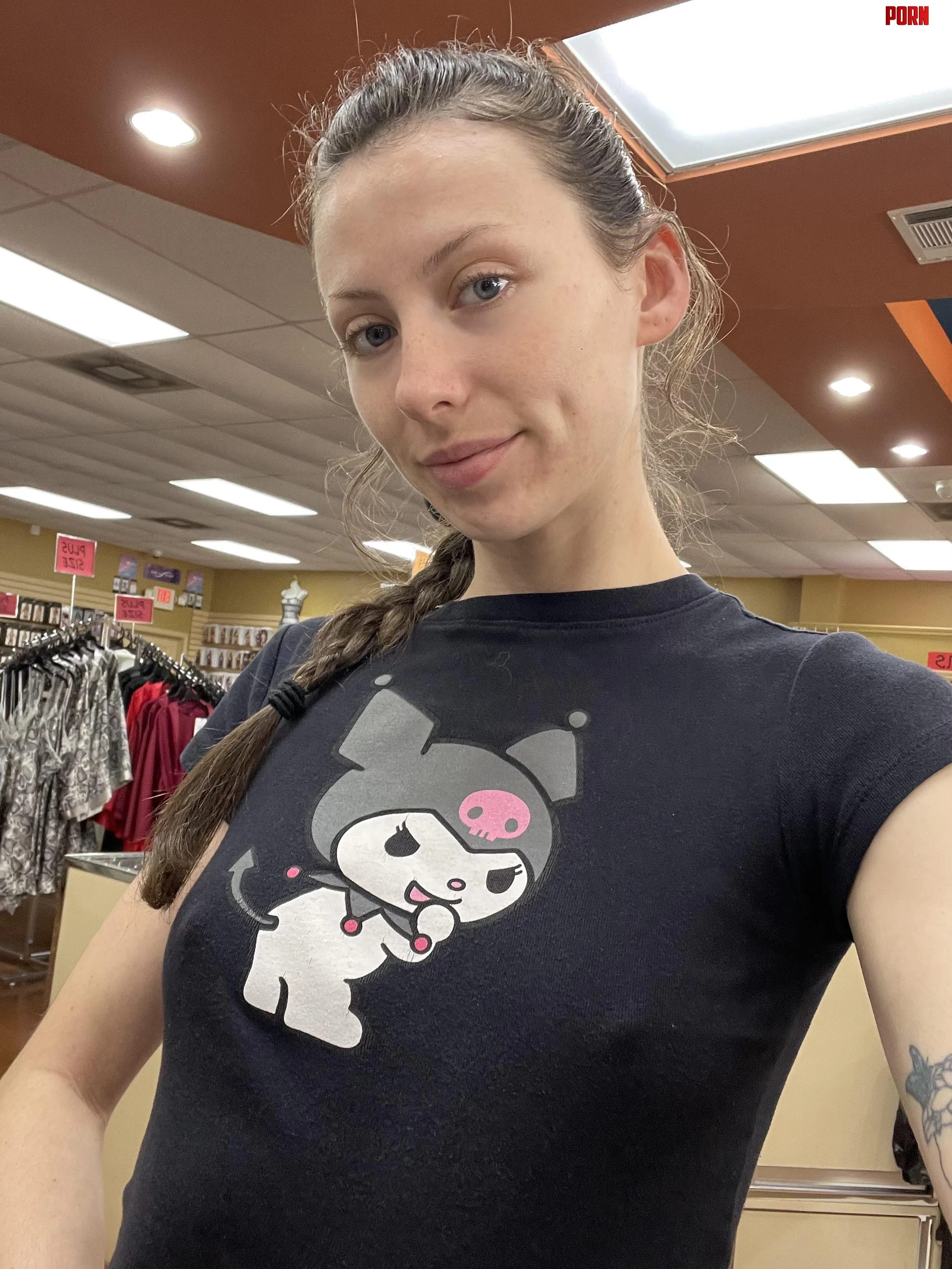 Braless at work, hopefully my manager doesn’t mind… by franticpanicx