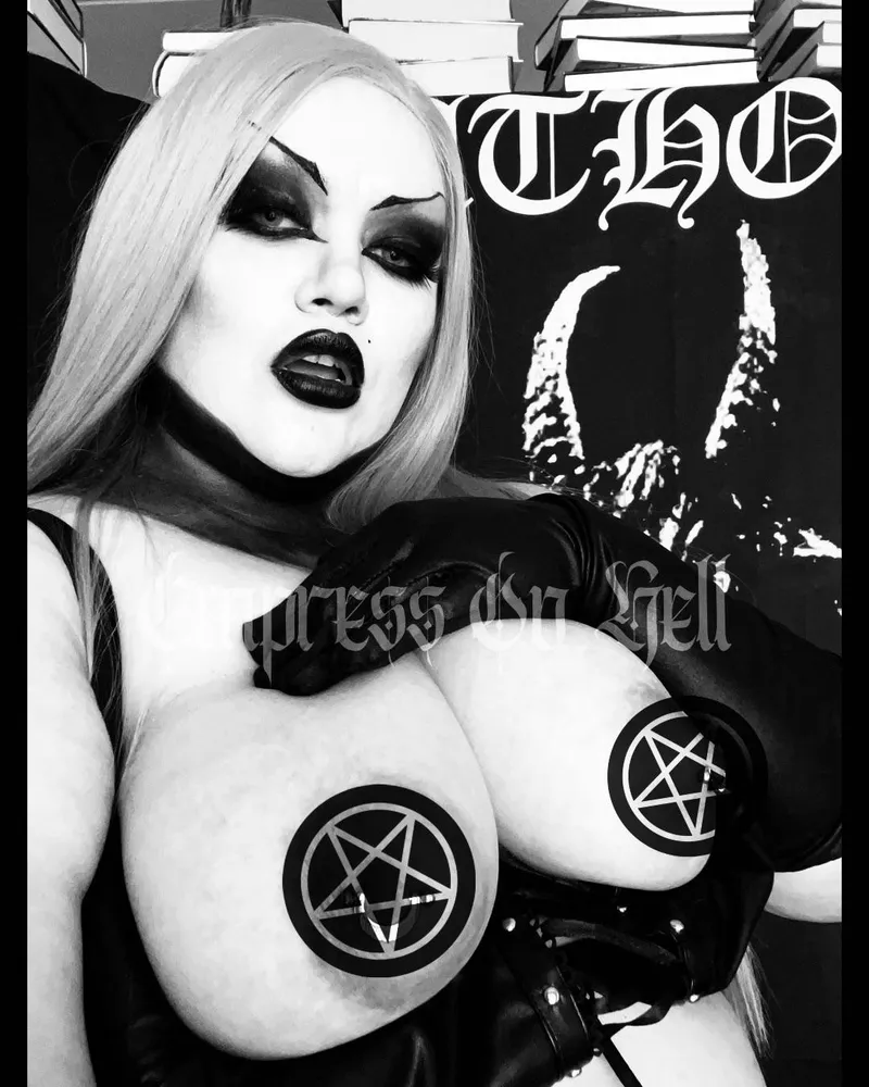 Thumbnail Embrace the Dark Aesthetic with Gloves & Bathory by EmpressOvHell