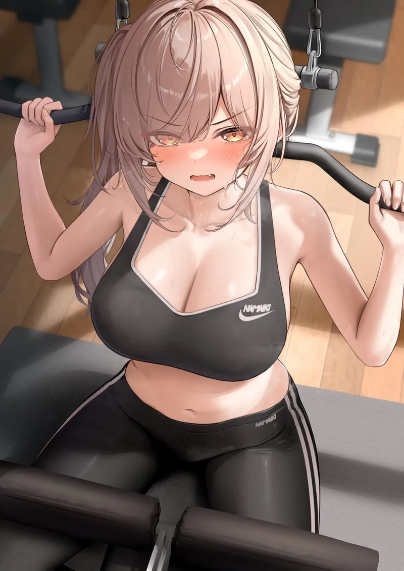 Thumbnail Witness Intensity: Watching Her Workout in BigAnimeTiddies | marxsander2016