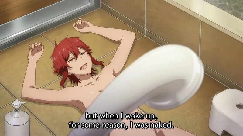 Thumbnail Tomo-chan is a Girl: Tomo wakes up au naturel in Season 1, Episode 10 by xtitan92