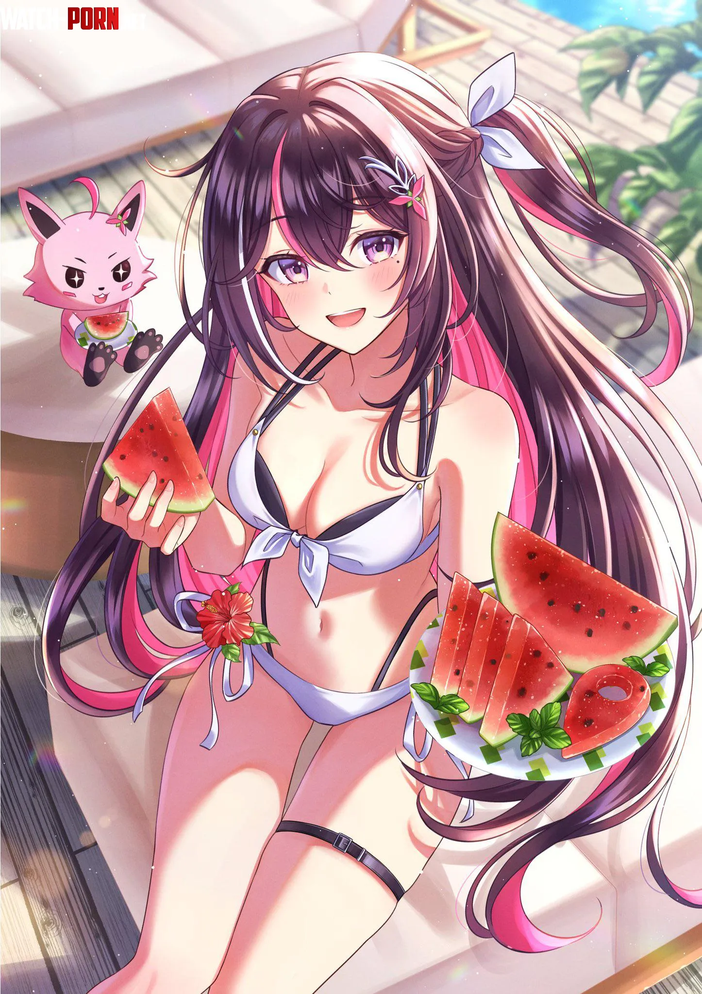 Watermelon AZKi [Hololive] by A_MASSIVE_PERVERT