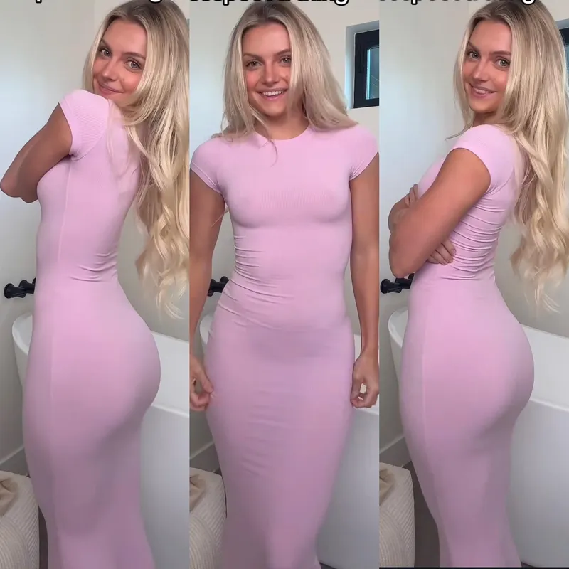 Thumbnail Stunning in Pink: A Tight Dress Affair | Author: RVM27
