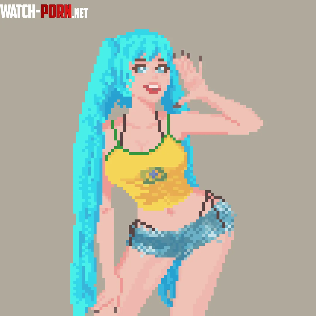 Brazilian Miku by FantasticBoat1101