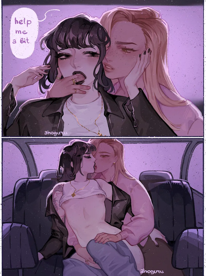 Thumbnail Back Seats Story by Ahageao49 | HentaiDepartment | Yuri Focus