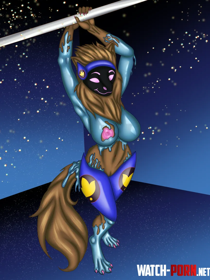 Lua and the Latex Symbiote by artofdragon