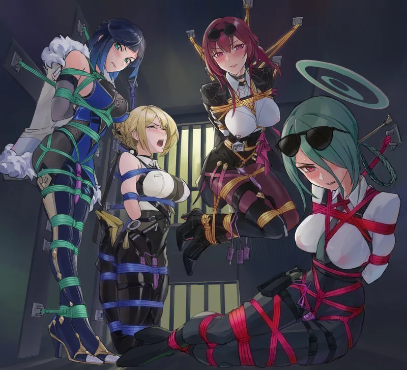 Thumbnail Revealing Restrained Characters in Popular Series | llamanatee