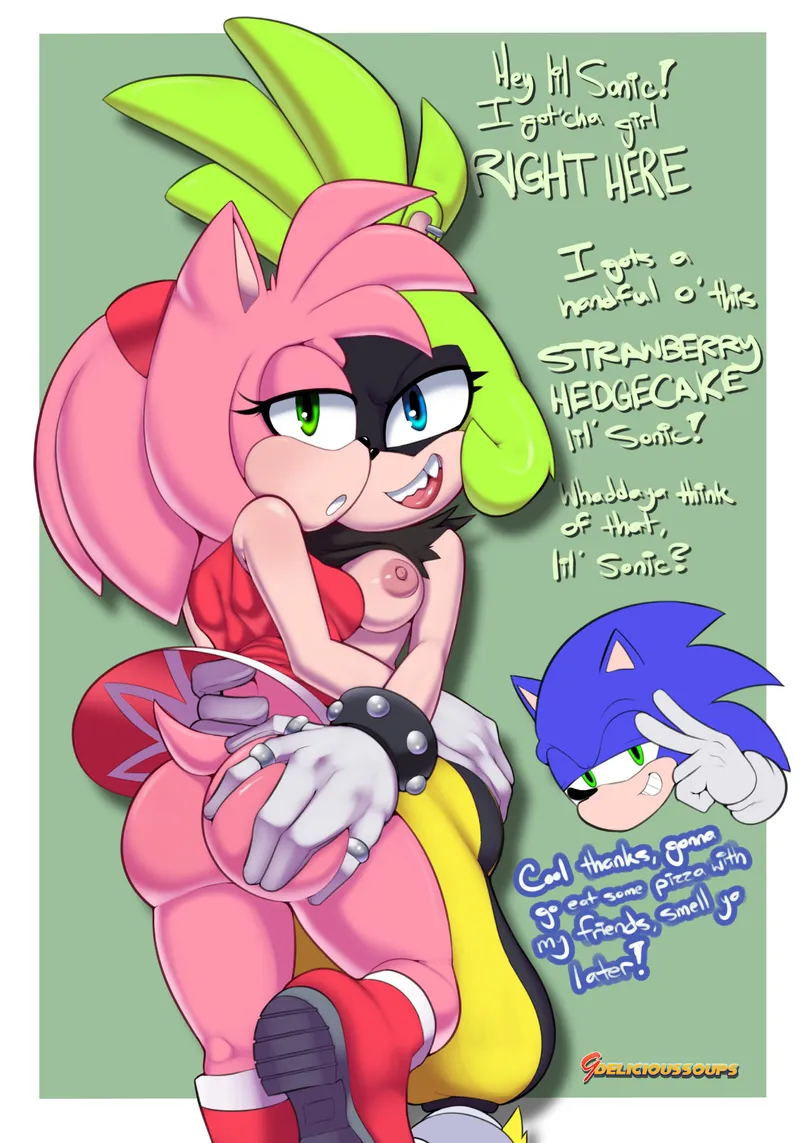 Thumbnail Amy Rose and Surge by Delicioussoup in SonicPorn