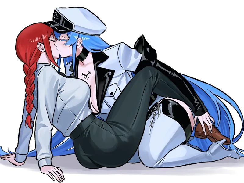 Thumbnail Esdeath x Makima: A Crossover of Yuri Desires | Silent_Steak_9540