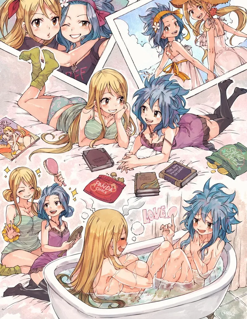 Thumbnail Introducing Lucy and Levy: Fairy Tail Girlfriends | MillionHypotheses
