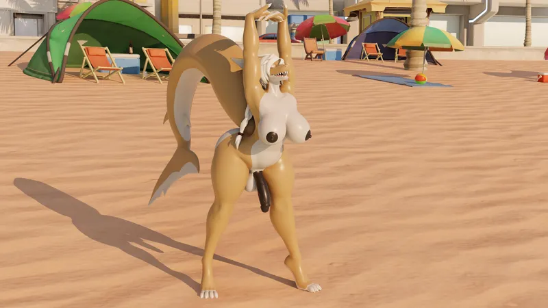 Thumbnail Auzi's Swim and Snack: Zatrozagain's Sharktits Chronicle