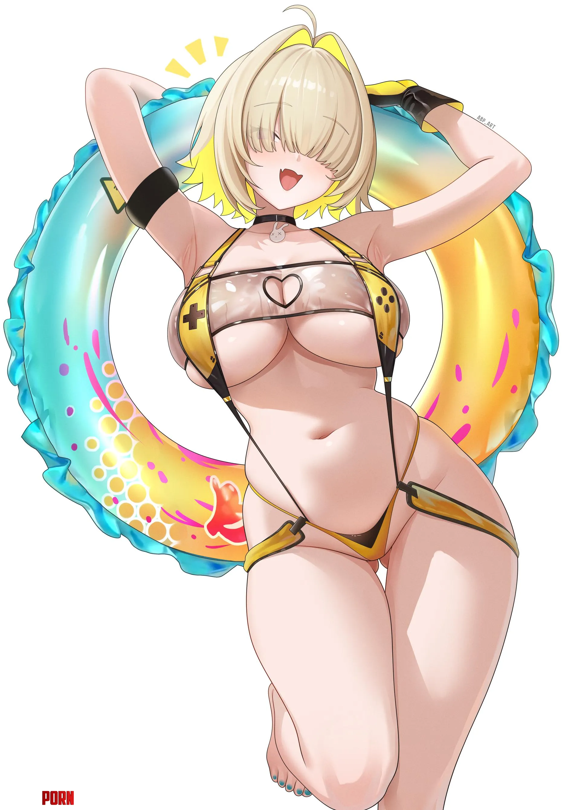 Elegg with swim ring (ABP_ART) by elegantloveglimmer