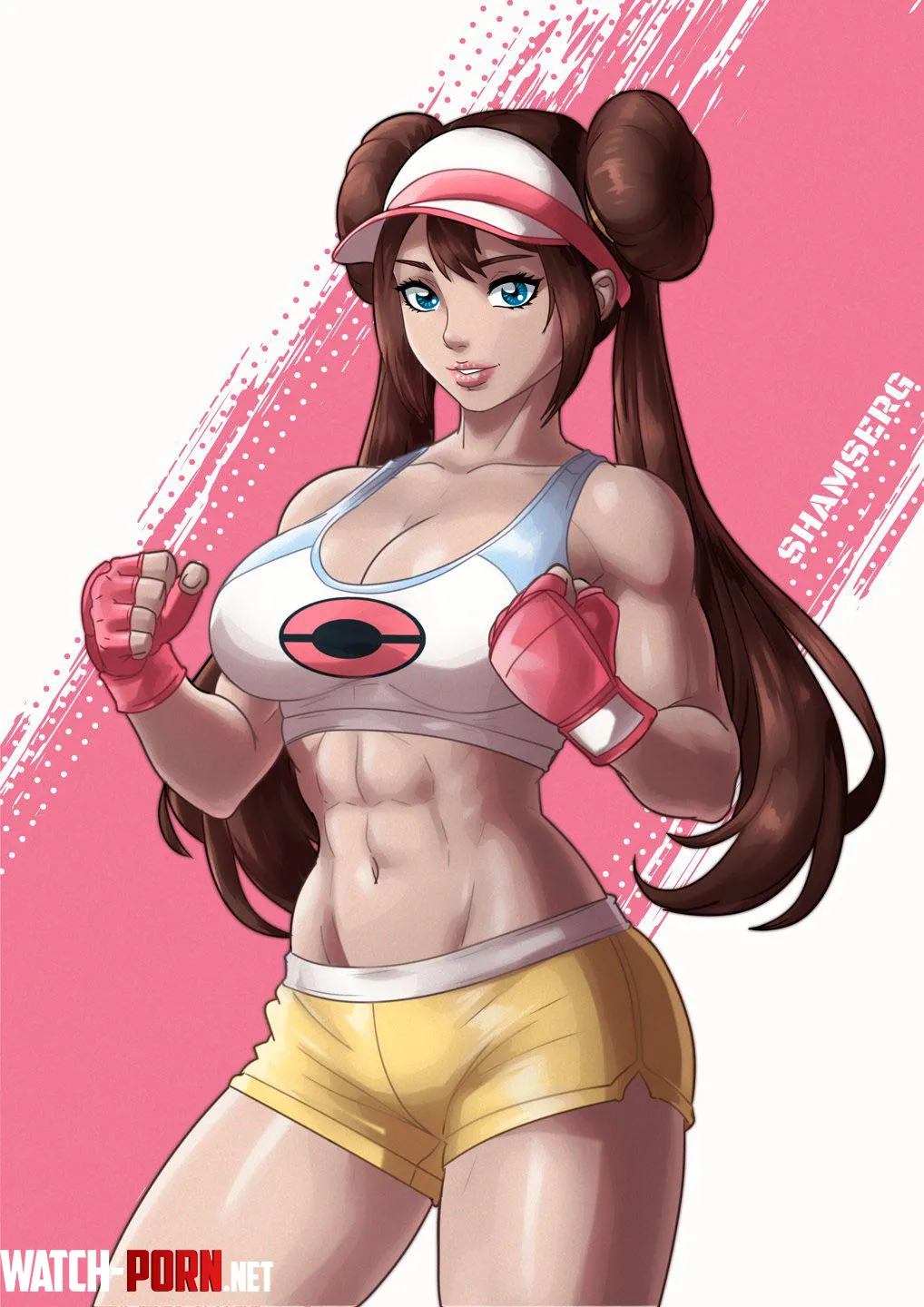 Fighter Rosa [Pokemon] by A_MASSIVE_PERVERT