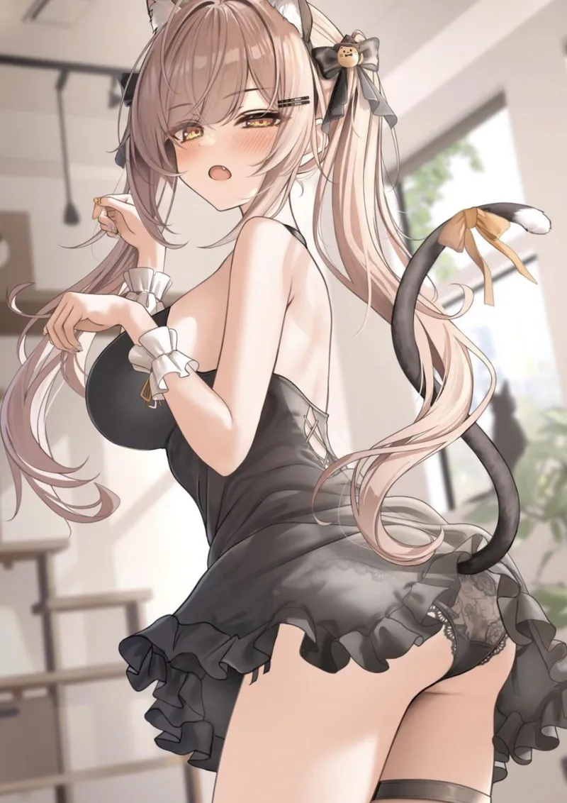 Thumbnail Confused but Cute Kitty Moments - Nekomimi