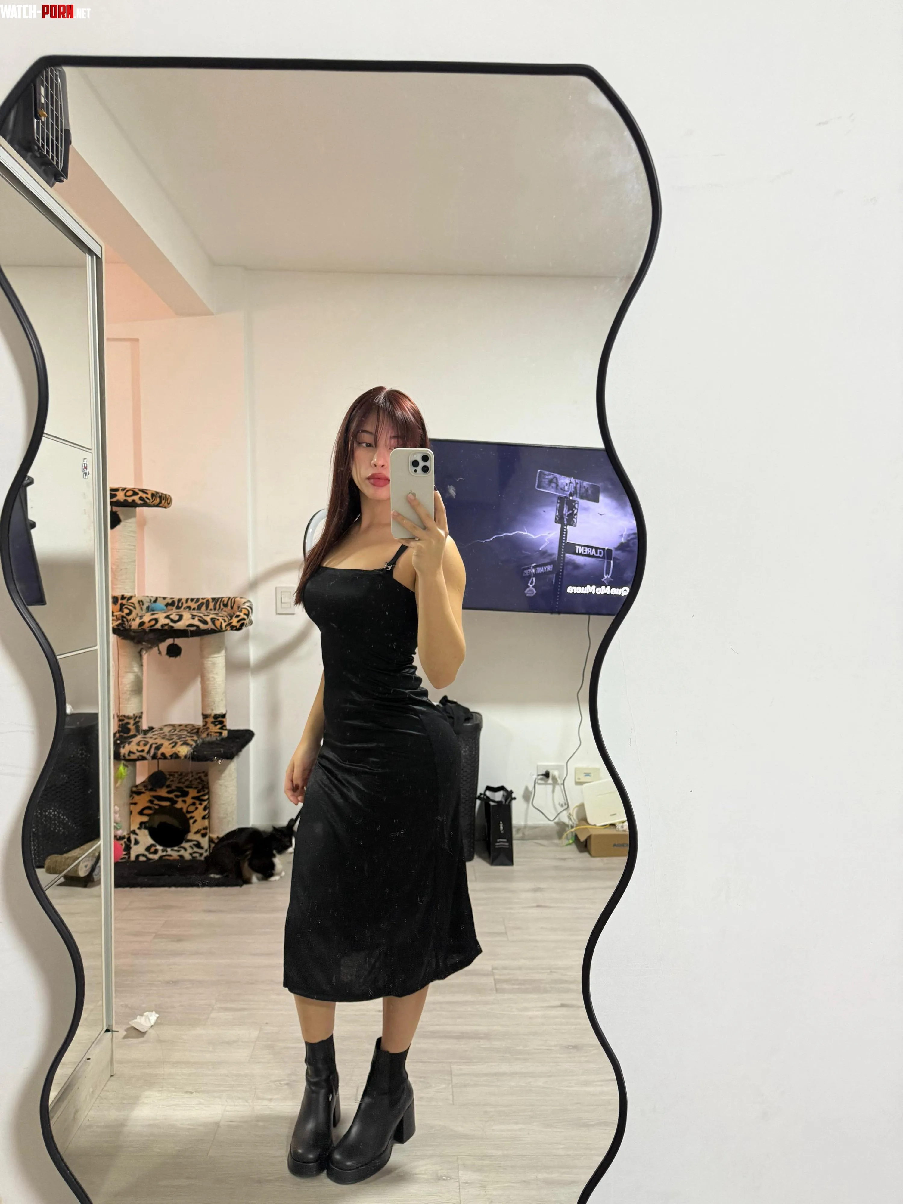I got this dress for my 18th birthday party and I feel rly cute in it, what do you think? :)) by xfoxyskye