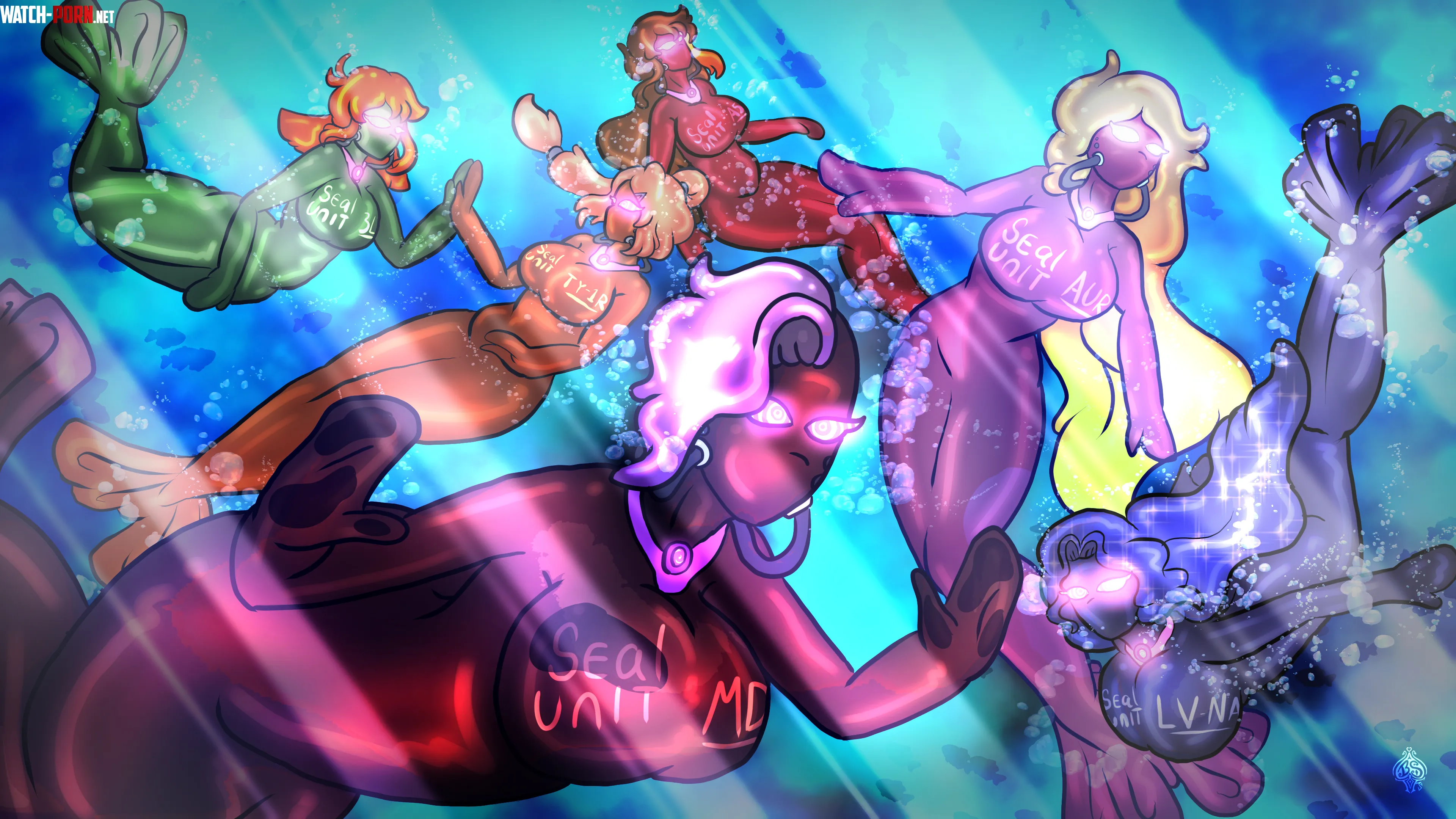 SEAL Drone Exhibit -- Made by Me (BlackSpadeTFs) by LoruleMistress30